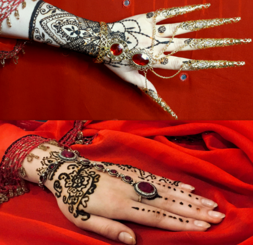 Mehendi - tatuaż wykonany henną